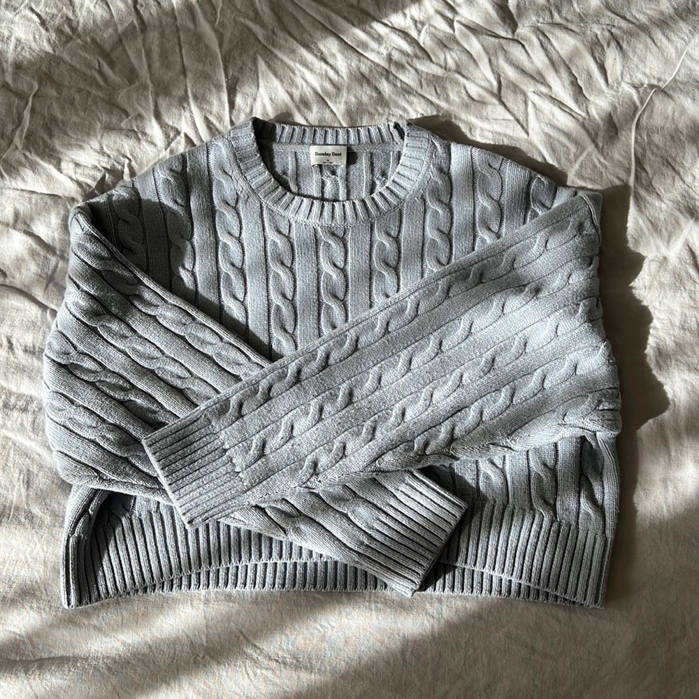 Aritzia Peggy Cropped Sweater